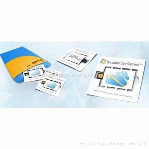 Paper Custom USB Webkeys, Customized Imprinted Logos or Shapes Welcomed